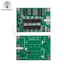 BMS 3S 12V 40A Balancer 18650 Li-ion Battery Charging Protection Board