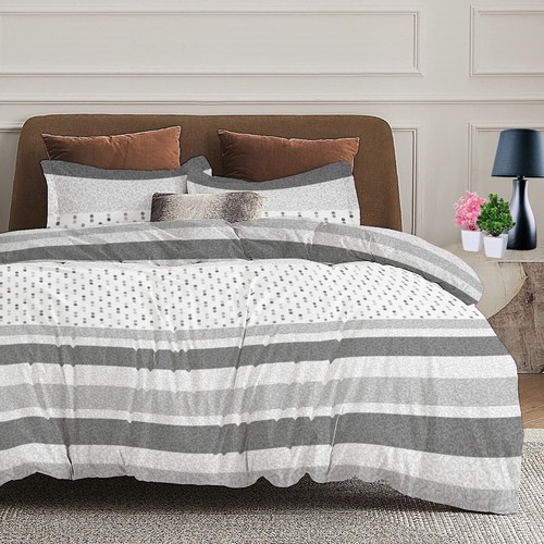 100% P.COTTON DUVET COVER SET PRINTED QUILT COVER SINGLE DOUBLE KING BEDDING SET - Picture 5 of 31