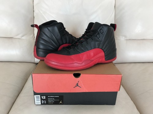 Nike Air Jordan 12 Retro "Flu Game" Bred (2016) - Gr. 12 US - 11 UK - 46 EU - Bild 1 von 16