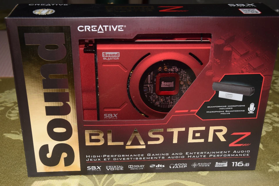 Creative Sound Blaster Z PCIe Gaming Audio Card w High Performance Headphone Amp - Image 4 of 4