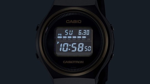 RELOJ DIGITAL CASIO 50 ANIVERSARIO TRN-50ZE-1AJR COMPLETO METAL NEGRO/DORADO - Imagen 5 de 7