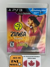 Zumba Fitness (Sony PlayStation 3, 2010) PS3- VG- CIB- Complete MOVE