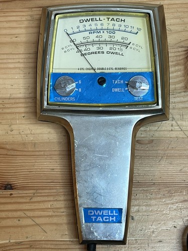 Dwell-Tach Points Tester by Instrument Service Company 03-4113 Untested - Picture 2 of 7