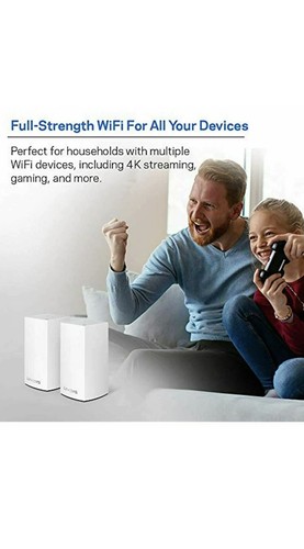 New Linksys Velop AC1300 Dual-Band Mesh Wi-Fi 5 System (2 Pack) Latest Firmware - Picture 4 of 4