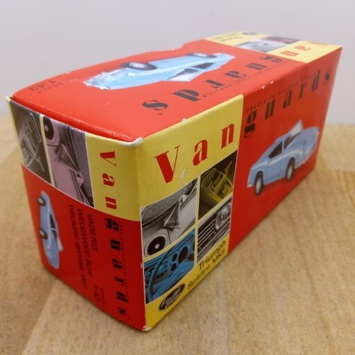 VANGUARDS VA06703, TRIUMPH SPITFIRE MKII, "WEDGWOOD BLUE", 1:43 - Picture 2 of 5