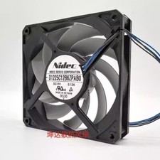 NIDEC D1225C12B6ZPAB0 12025 DC12V 0.13A 12CM 4-Pin Silent Cooling Fan