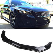 Für Volvo C30 C70 V60 Gloss Black Frontsplitter Frontspoiler Splitter Lippe Kit