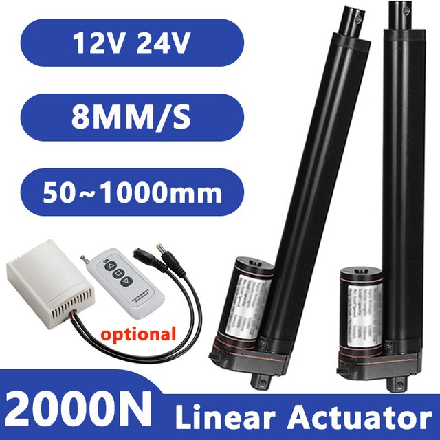 2000N Linearantrieb Stroke 50mm~1000mm 8mm/s Linearmotor DC 12V/24V IP65 2000N Linearantrieb Stroke 50mm~1000mm 8mm/s Linearmotor DC 12V/24V IP65