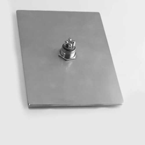 Edelstahl Türklingel Dakota XL Haustürklingel mit LED Klingel mit Gravur 12x17cm - Bild 13 von 20
