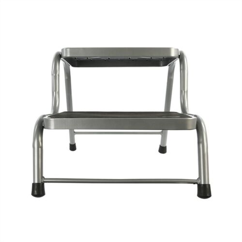 Doppeltrittstufe 2 Stufen rutschfest max. 150kg für Camping Haushalt Wohnwagen - Bild 4 von 7