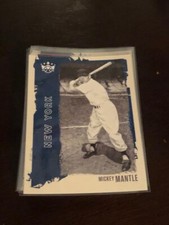 1223-1 2021 Diamond Kings Baseball Base Mickey Mantle New York Yankees #11