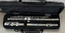 ADAGIO Silver Plated Student Flute With Case