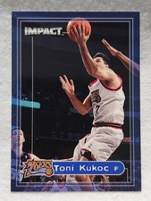 1999-00 Skybox Impact Basketball Toni Kukoc #181 Philadelphia 76ers