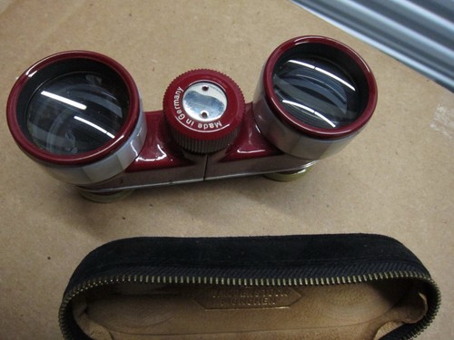 AMAZING BLUE ALDON OPERA BINOCULARS BY G. RODENSTOCK MUNCHEN CRYSTAL CLEAR LENS - Picture 3 of 3