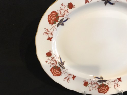 ROYAL CROWN DERBY Porzellan Imari BALI (ELY Chelsea) 13" Servierplatte # A1100 - Bild 8 von 13
