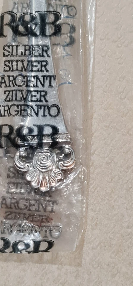 正品 Robbe and Berking 纯银普通桶叉全新五件 — 第 3/4 张图片