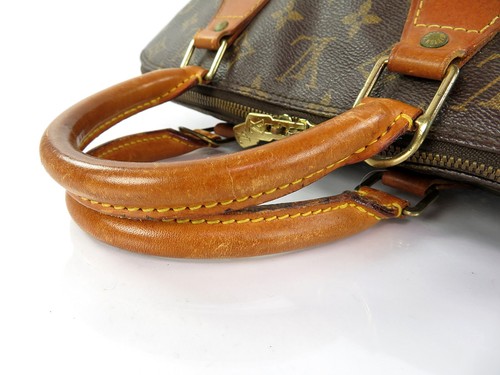 Authentic LOUIS VUITTON Alma Monogram Hand Bag Purse #60757 - Picture 8 of 13