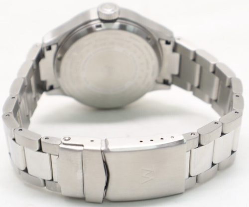 William L 1985 Gangreserveanzeige Automatik Uhr 41mm schwarzes Zifferblatt neuwertig - Bild 9 von 14