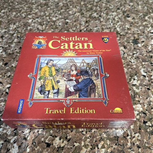 The Settlers of Catan Travel Edition Game #3101 Mayfair Games 95% COMPLETE EUC - Picture 2 of 11