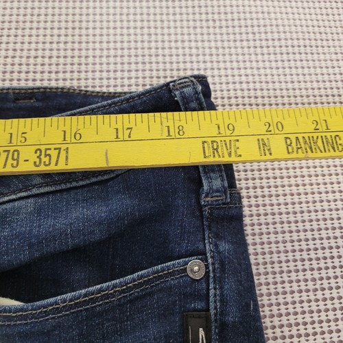 Silver Jeans Womens 16 Blue Dark Wash Suki Mid Slim Boot Cut Fluid Stretch Denim - Picture 7 of 12