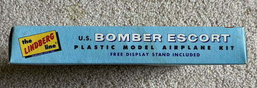 Lindberg P-51D Mustang US Bomber Escort 1:75 Scale Plastic Model Kit 588:50 NISB - Picture 4 of 6