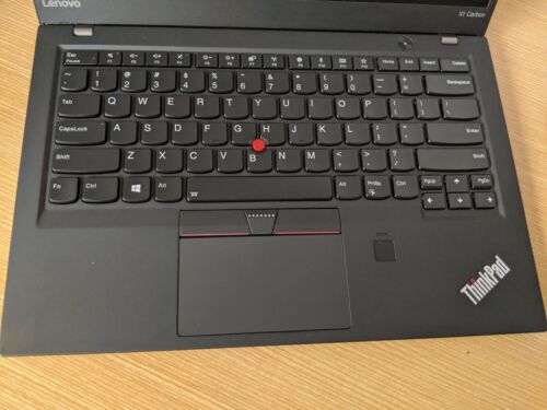 Lenovo Thinkpad X1 Carbon 14" Gen 5 FHD IPS i5-6300U 8GB RAM 256GB NVMe Win10 4G - Picture 3 of 7