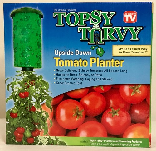 🎁 Topsy Turvy Upside Down Hanging Tomato or Strawberry Planter Garden Organic🎁 - Picture 3 of 14