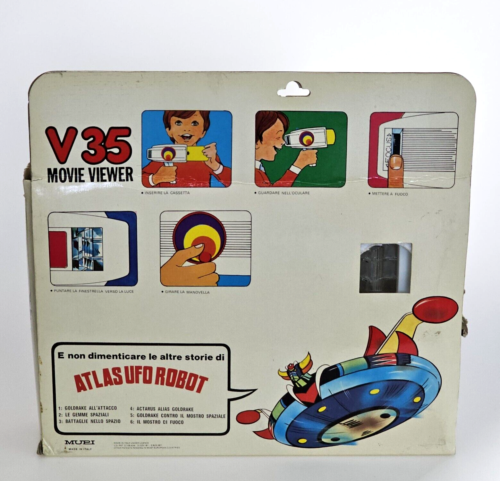 Vintage Goldrake Movie Viewer V35 Atlas Ufo Robot - MUPI Italia RARISSIMO - Foto 13 di 13