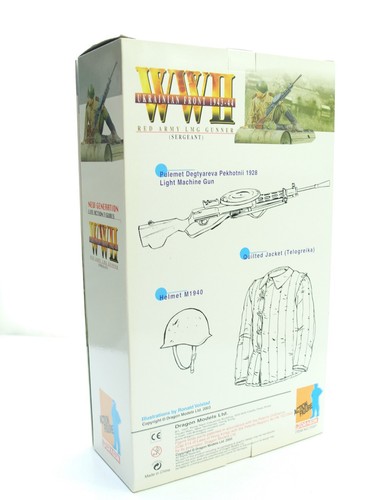 DRAGON 1/6 WW2 RED ARMY LMG GUNNER BORIS - Picture 7 of 7