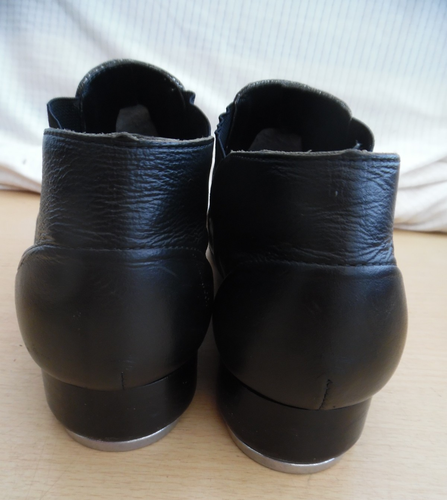 Capezio Women's Dance Tap Shoes Black Split Sole Size 5 Uk - Picture 5 of 6