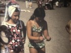 Dziewczęca wycieczka na plażę California 1973 Super 8mm Film Dom Kołowrotek filmowy