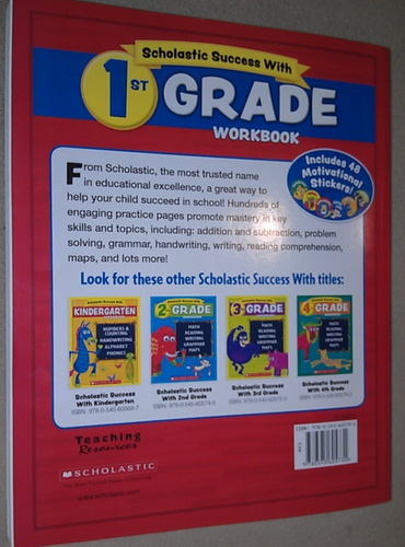 RARE NEUF 2003 Succès scolaire avec cahier d'exercices 1ère année école maison éducation - Photo 8/11
