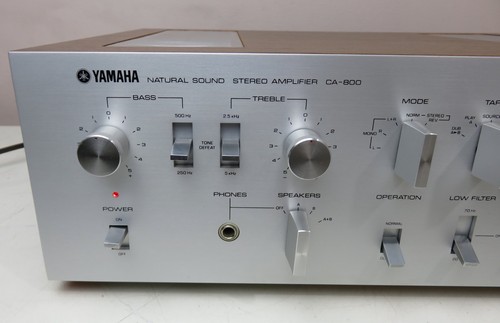 YAMAHA CA-800 AMPLIFIER WORKS PERFECT SERVICED FULLY RECAPPED GREAT CONDITION - Picture 3 of 9