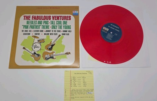The Fabulous Ventures by The Ventures (LTD Colored Vinyl 2012, Sundazed) - Picture 1 of 4