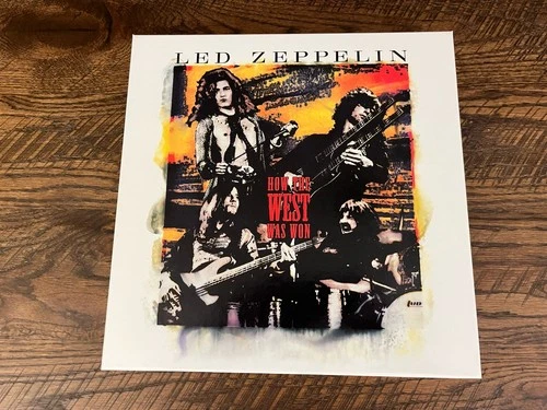LED Zeppelin How the West Was Won 4 Vinyl Record Box Set