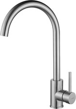 Bar Sink Faucet, Single Handle Faucet Modern Stainless Steel One Hole Wet Bar S