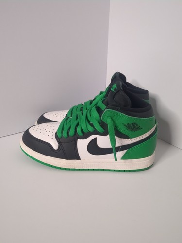 Size 3Y - Air Jordan 1 Retro OG High Lucky Green - Picture 5 of 7
