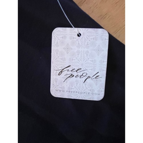 NWT! Free People Women's Black Form Fitting Sleeveless Dress/Tunic. Size L. - Picture 6 of 9