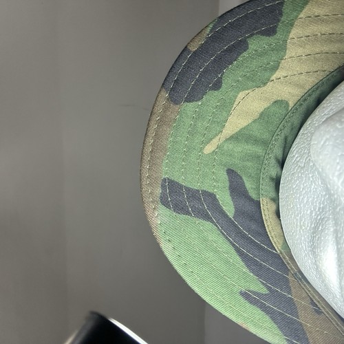 Woodland US Military Army Patrol Cap Camouflage Hat Size Small - Picture 7 of 8