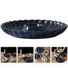  Ceramic Sushi Serving Dish Round Sushi Plate Ceramic Dumpling Plate Japanese