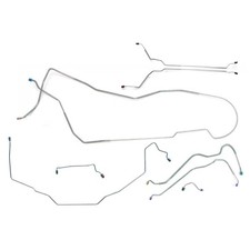 Brake Line Kit Complete Tubes Hardtop Factory Power Disc 1970 Cutlass OE 8pc