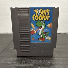Yoshi's Cookie (Nintendo Entertainment System, 1993) NES Tested 