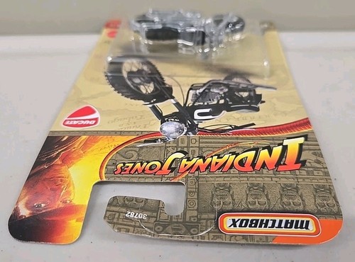 Matchbox Indiana Jones Themed Ducati Scrambler Bike 6/100 2016 - Picture 7 of 8