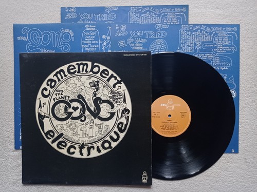 LP 33T GONG "Camembert Electrique" BYG RECORDS 529.030 FRANCE VG++ #2 °