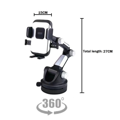 360° Universal Mount Holder Car Stand Windshield For Mobile Cell Phone GPS - Bild 2 von 11