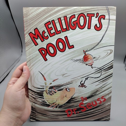 Dr Seuss McELLIGOT’S POOL Hardcover 1974 Grolier Book Club Edition Banned OOP - Picture 24 of 24