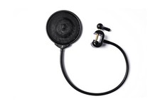 Metal Pop Filter Microphone Screen, Audio Pop-Filter For Mic, Wire Mesh Antip...