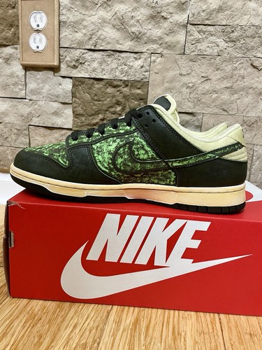 Size 9.5M/11W - Nike Dunk LX Low Avocado CUSTOMS - Picture 8 of 13