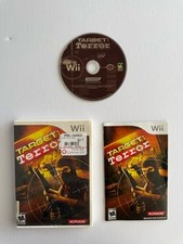 Target: Terror Nintendo Wii CIB Complete Tested