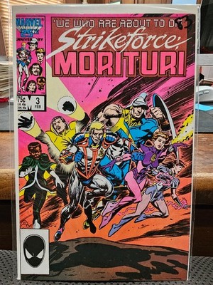 Strikeforce: Morituri #3 (Marvel Comics February 1987)